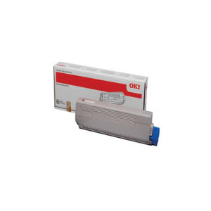 OKI C822 Black Toner Cartridge - 44844616