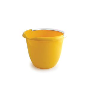 10 Litre Yellow Plastic Bucket