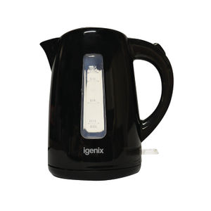 Igenix Black 1.6L Cordless Jug Kettle