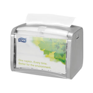 Tork Silver Xpressnap Tabletop Napkin Dispenser