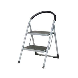 White 2 Tread Step Ladder