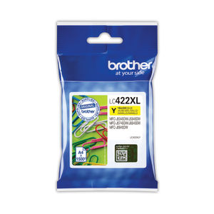 Brother LC422XL Yellow High Yield Ink Cartridge - LC422XLY