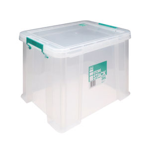 StoreStack 36L Clear Storage Box