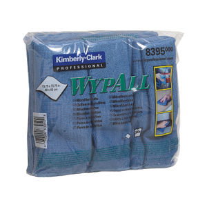 Wypall Blue Microfibre Cloth (Pack of 6)