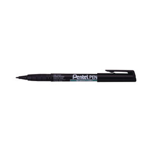 Pentel Black Fine Permanent Markers (Pack of 12)