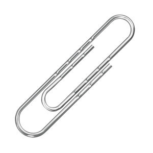 Q-Connect 77mm Wavy Paperclips (Pack of 100)