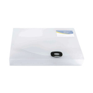 Rapesco Clear Rigid A4 40mm Wallet Box File