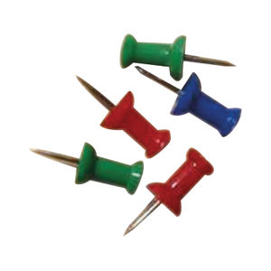 Basics Assorted Push Pins (Pack of 20)