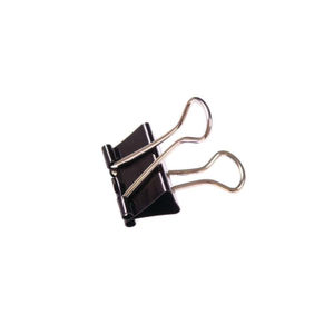 32mm Black Foldback Clip (Pack of 100)