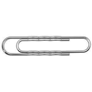 Giant Wavy 73mm Paperclips (Pack of 100)