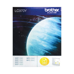 Brother LC970Y Yellow Ink Cartridge - LC970Y