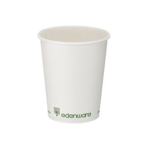 Go-Pak Single Wall Coffee Cup 4oz PLA Lined 20x50 Cups White (Pack of 1000) B01020EU