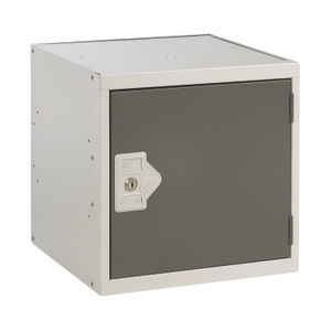 One Compartment D450mm Dark Grey Cube Locker