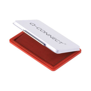 Q-Connect Red Large Stamp Pad