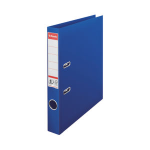 Esselte No 1 Plastic Lever Arch File 50mm A4 Blue (Pack of 10)