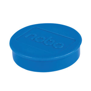 Nobo A4 Blue Whiteboard Magnets 38mm (Pack of 10)
