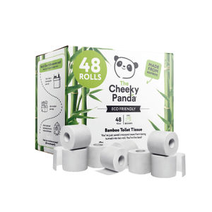 Cheeky Panda 3-Ply Toilet Tissue 200 Sheets (Pack of 48)