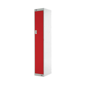 One Compartment D300mm Red Express Standard Locker