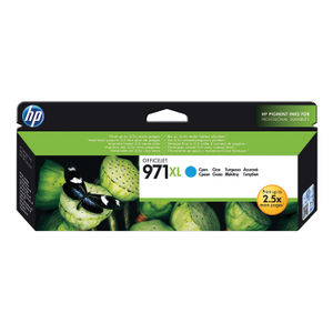 HP 971XL High Capacity Cyan Ink Cartridge - CN626AE