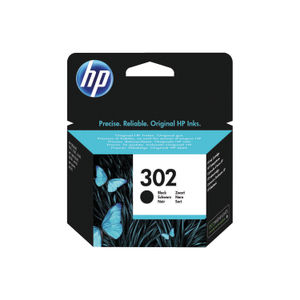 HP 302 Black Ink Cartridge - F6U66AE