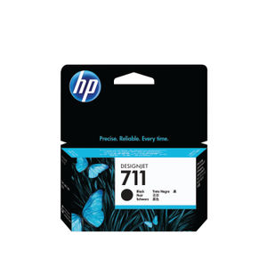 HP 711 Black Inkjet Cartridge 38ml