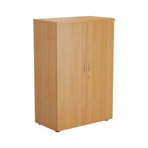 First H1200mm Beech Wooden Storage Cupboard