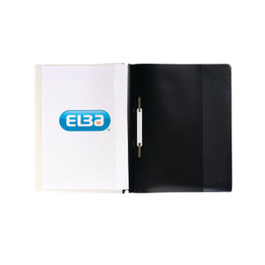 Elba Black A4 Pocket Report File (Pack of 25)