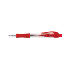 Q-Connect Retractable Ballpoint Pen Medium Red (Pack of 10)