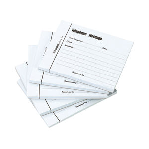 Guildhall Blue Telephone Message Pad (Pack of 5)