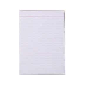 Q-Connect Ruled Scribble Pad 160 Pages 203x127mm (Pack of 20)