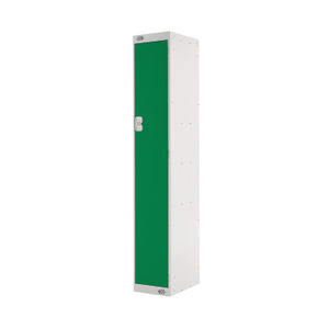 One Compartment D450mm Green Locker