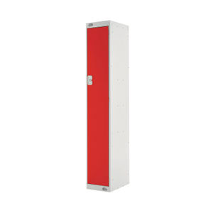 One Compartment D450mm Red Locker