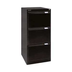 Bisley 1321mm Grey 4 Drawer Flush