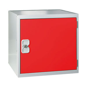 One Compartment D380mm Red Cube Locker