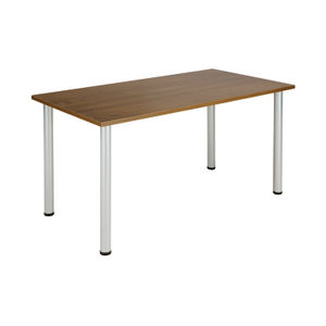 Jemini 1800x800mm Walnut Rectangular Meeting Table