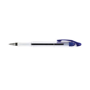 Q-Connect Delta Ballpoint Pen Medium Blue (Pack of 12)