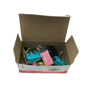 Assorted 19mm Foldback Clips (Pack of 10)