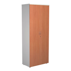 Jemini 2000 x 450mm White/Beech Wooden Cupboard