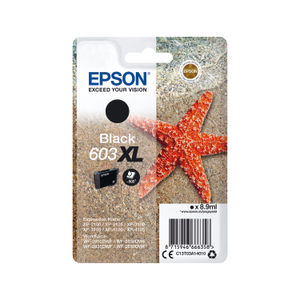 Epson Starfish 603XL Black Ink Cartridge C13T03A14010