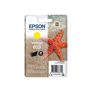 Epson Starfish 603 Yellow Ink Cartridge C13T03U44010