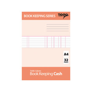 Book Keeping Cash Book A4 (Pack of 6)