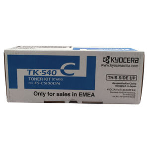 Kyocera TK-540C Cyan Toner Cartridge - 1T02HLCEU0