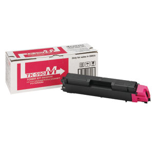 Kyocera TK-590M Magenta Toner Cartridge - 1T02KVBNL0