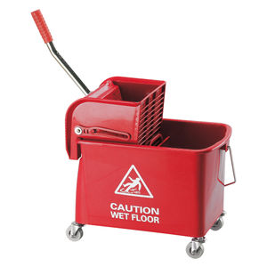 20L Red Mobile Mop Bucket and Wringer