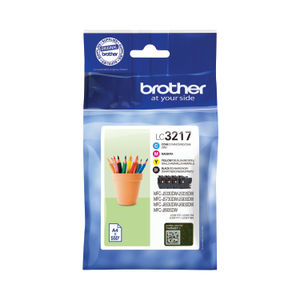 Brother LC3217 Ink Cartridge Multipack - LC3217VAL