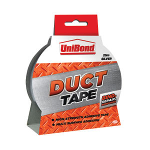 UniBond Silver Duct Tape 50mm x 25m Roll