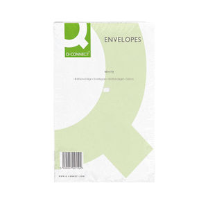 Q-Connect C4 Envelopes Peel and Seal 100gsm White (Pack of 250)