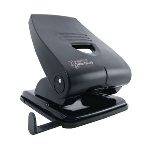 Rapesco 835-P Heavy Duty Two-Hole Punch Black