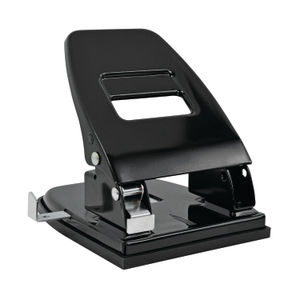 Black Heavy Duty Metal and Plastic Hole Punch 40 Sheet