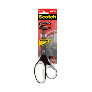 Scotch Black/White Non-Stick Titanium Scissors 200mm